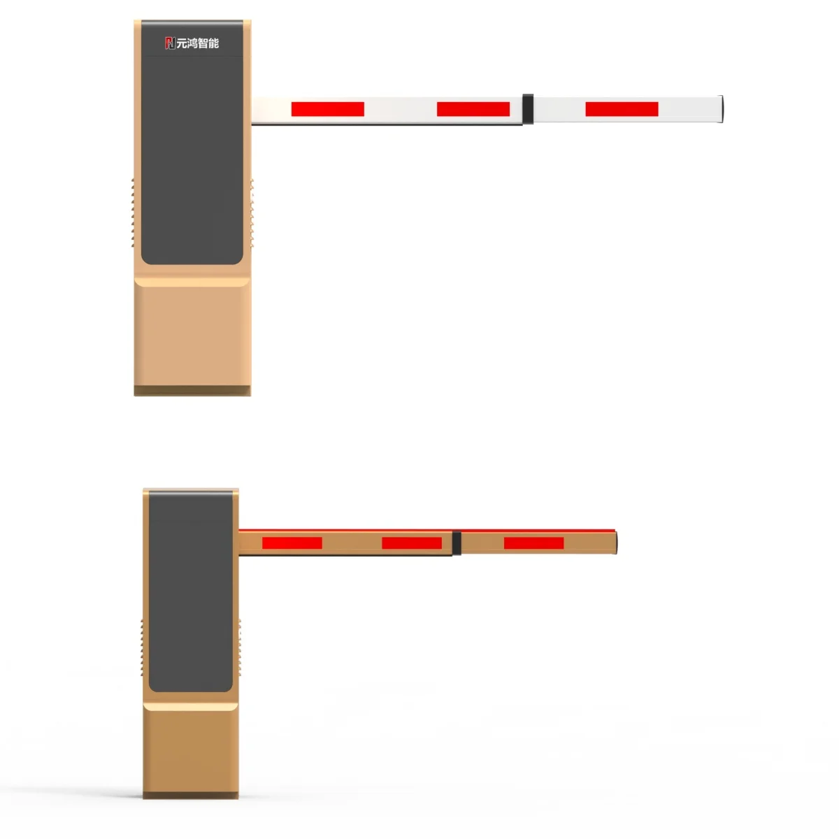 بوابة حاجز مرورية بذراع مستقيم لمرافق مواقف السيارات الآلية