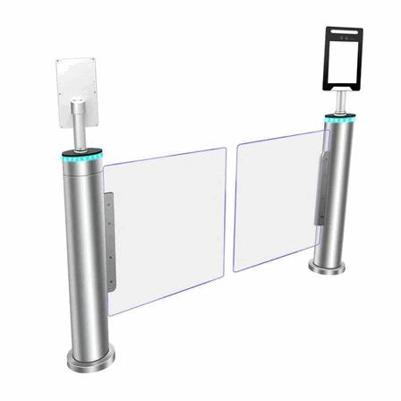 High-Speed Smart Optical Barrier Turnstile Gate with Integrated Airport Access Control and Automated Ticket Verification System – Premium Aviation Entrance Solution