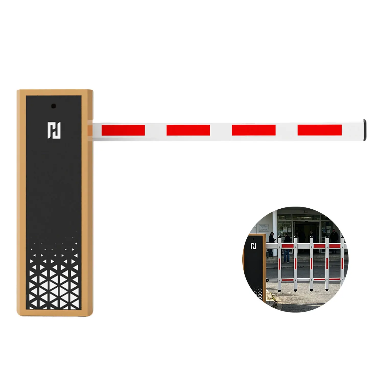 حاجز بوم RFID بسرعة قابلة للضبط لوصول مواقف آمن وفعال