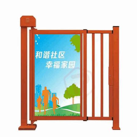 بوابة متأرجحة إعلانية دوارة يدوية لإدارة دخول مراكز التسوق والطوابير