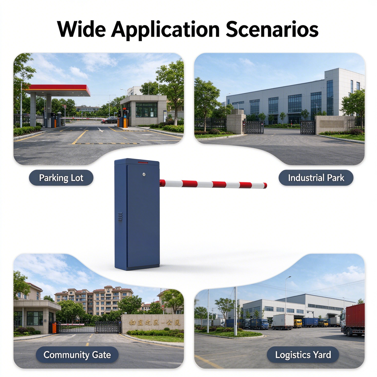 BAROXON heavy-duty parking barrier