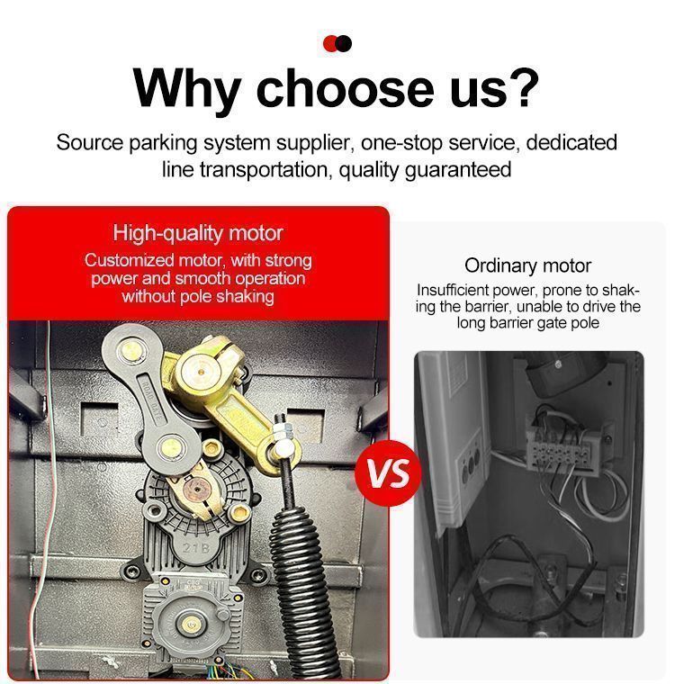 DC servo motor assembly line for Singapore automated road barriers