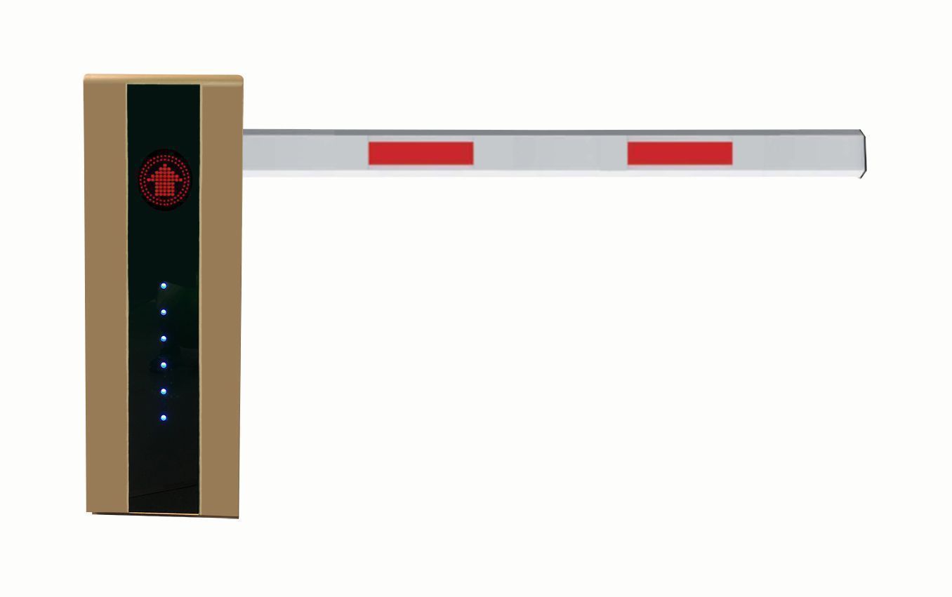 Baroxon automatic boom barrier installed in Singapore commercial office buildings