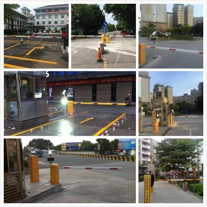 Heavy duty Baroxon barrier gate for Singapore industrial zones and ports