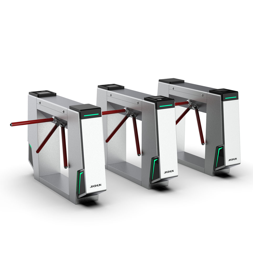 Baroxon stainless steel automatic tripod turnstile security gate for Singapore smart infrastructure