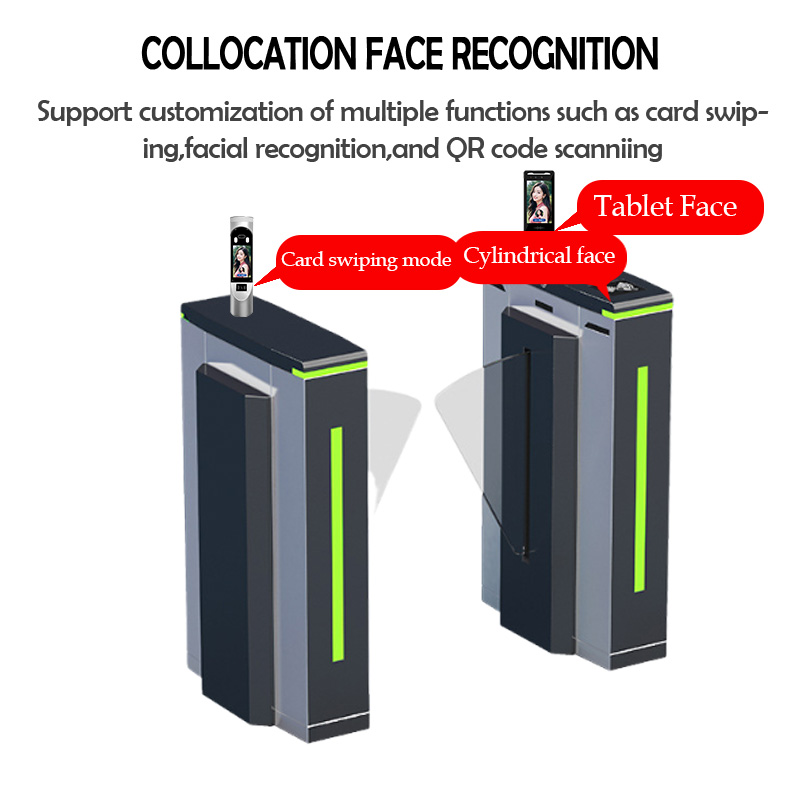 Face Recognition and QR Code Ticket Integration for Automatic Gates