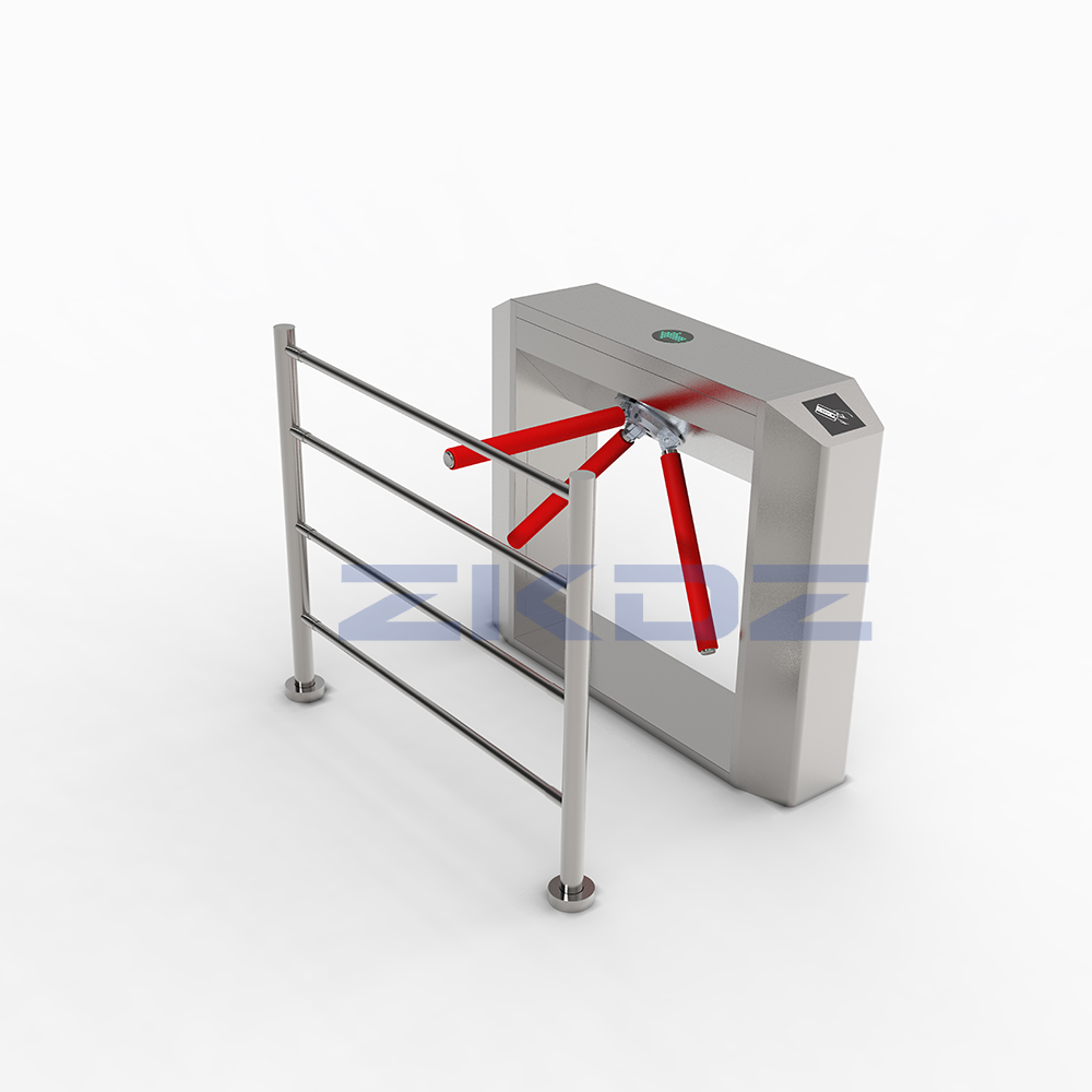Internal turnstile gate core mechanism for high-traffic building access control in Singapore CBD