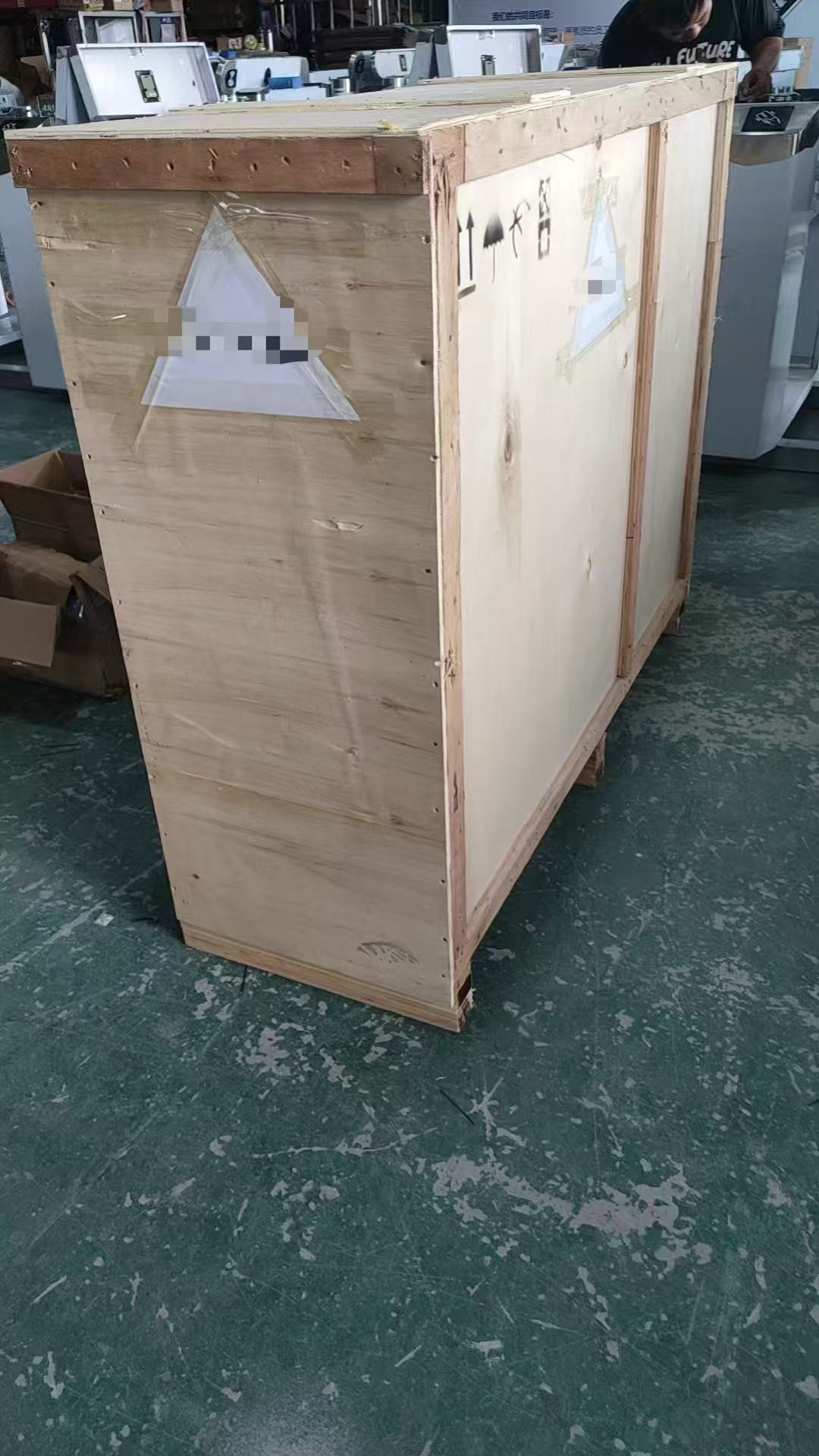 Secure export packaging for Baroxon security gates destined for international delivery