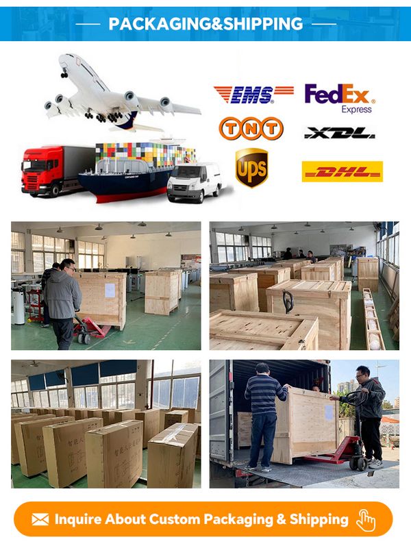 Export packaging of pedestrian barrier units for Singapore port shipping