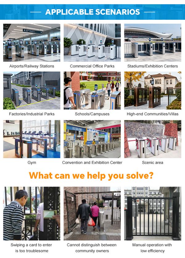 Integrated automatic entrance barrier solutions for Singapore transport hubs and stations