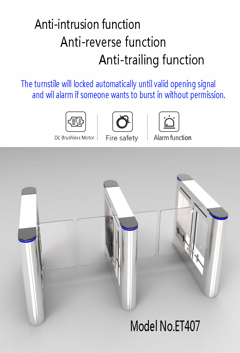 Baroxon supermarket entrance gate system