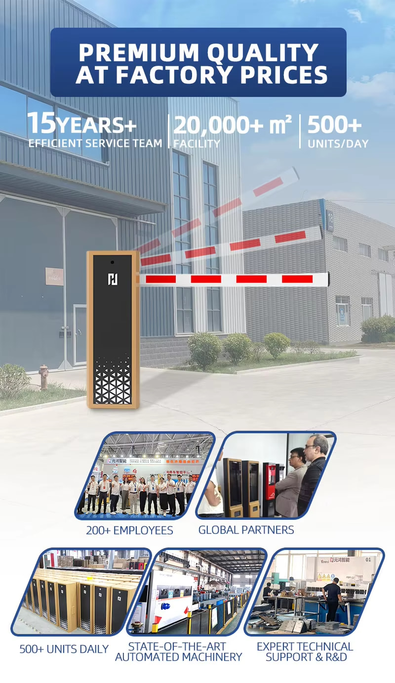 IP55 weatherproof electric security boom gate barrier enclosure Singapore